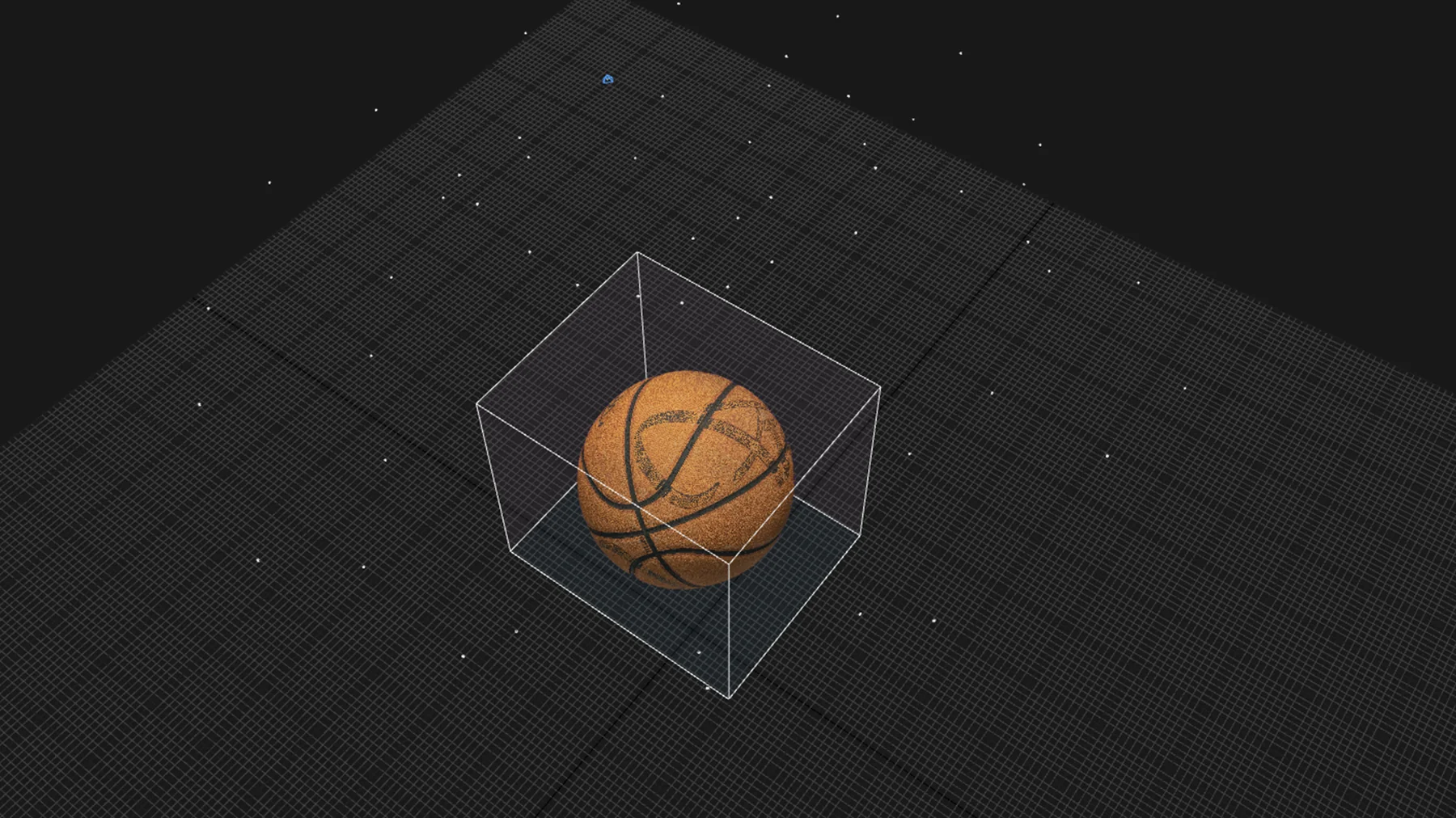 Scan eines Basketballs – Projektansicht 4